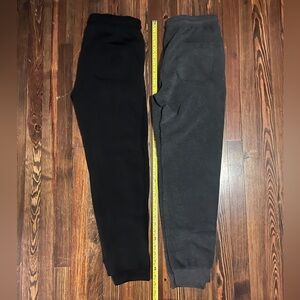Black and Gray Joggers